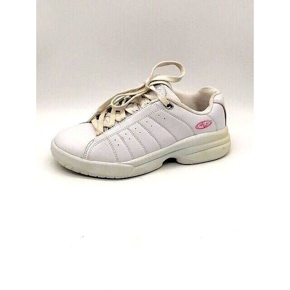 Easy Spirit Sneakers Womens Ellyse White 6 Running Shoe Leather Athletic 6347100 - Picture 1 of 10